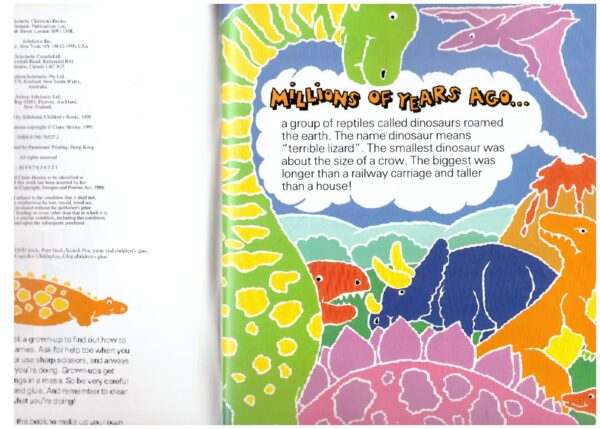 My First Dinosaur Activity Book - Claire Henley