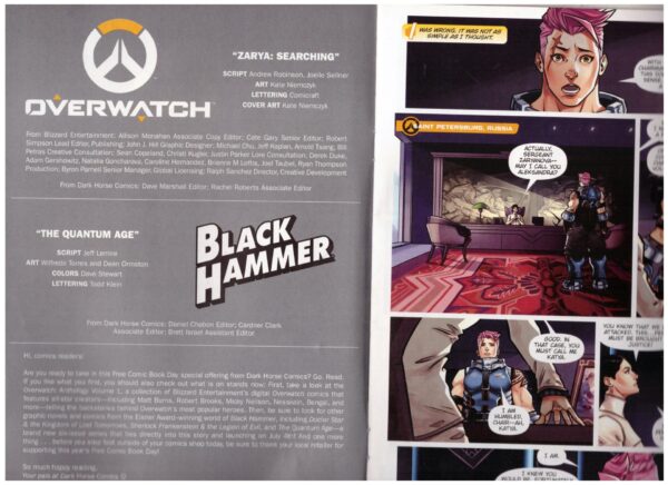 Overwatch / Black Hammer FCBD secondhand book