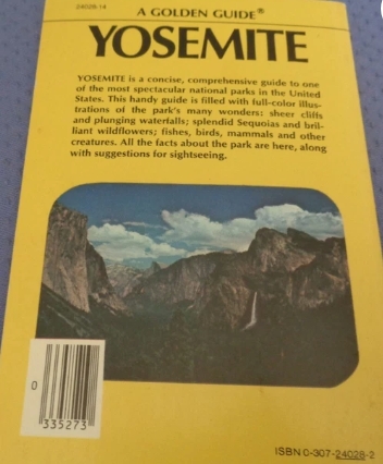 Yosemite National Park Guide (Vintage 1970) - Douglass H. Hubbard