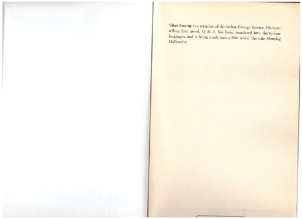 Six Suspects - Vikas Swarup