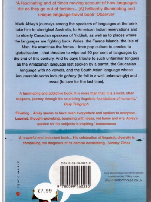 Spoken Here: Travel Among Threatened Languages – Mark Abley secondhand book