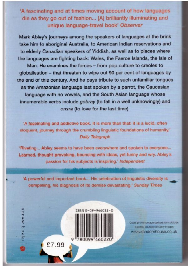 Spoken Here: Travel Among Threatened Languages – Mark Abley secondhand book