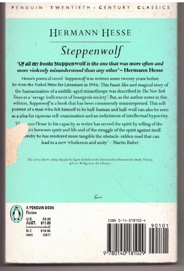 Steppenwolf - Hermann Hesse