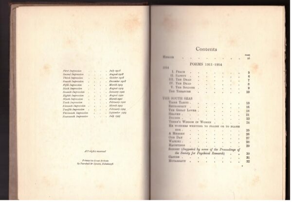 The Collected Poems: With A Memoir – Edward Marsh secondhand book