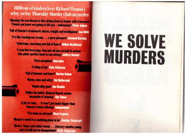 We Solve Murders - Richard Osman