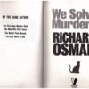 We Solve Murders - Richard Osman