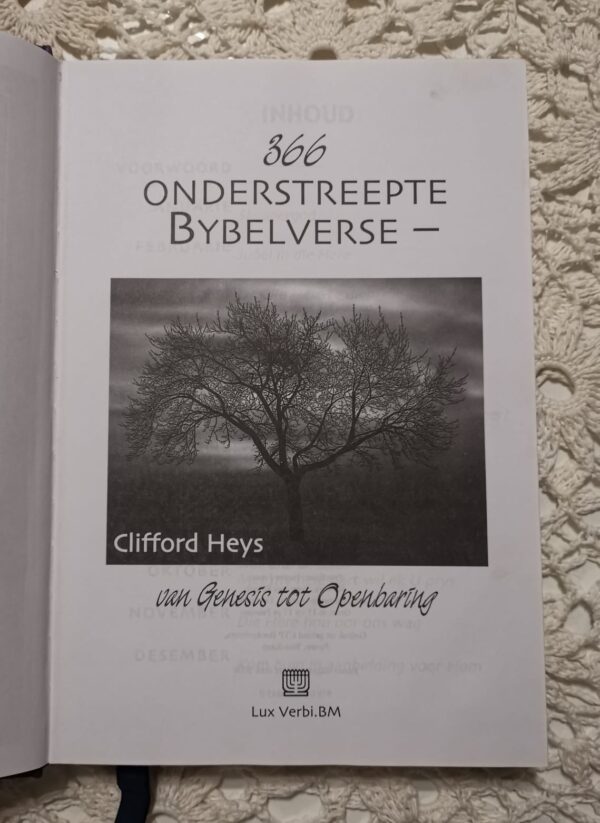366 Onderstreepte Bybelverse - Clifford Heys