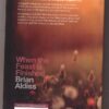 When The Feast Is Finished — Brian Aldiss secondhand book