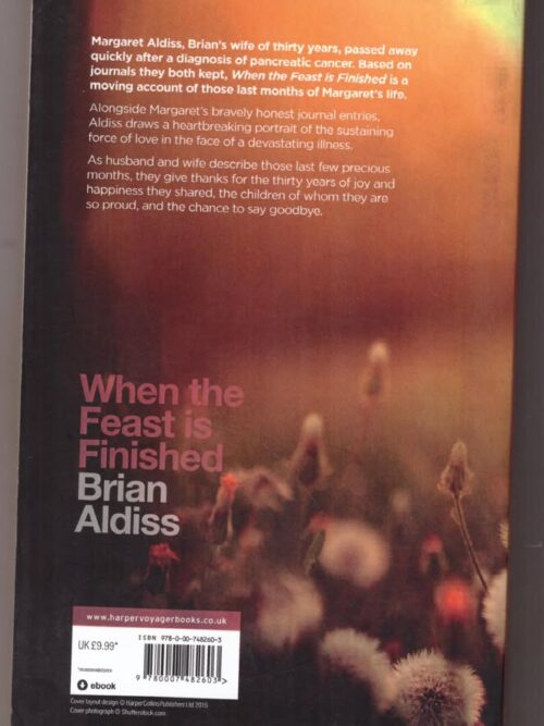 When The Feast Is Finished — Brian Aldiss secondhand book