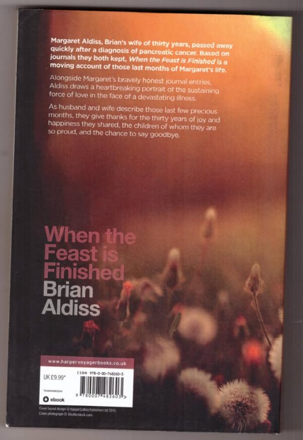 When The Feast Is Finished — Brian Aldiss secondhand book