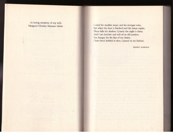 When The Feast Is Finished — Brian Aldiss secondhand book