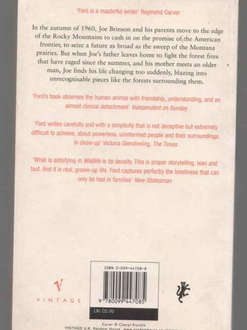 Wildlife — Richard Ford secondhand book