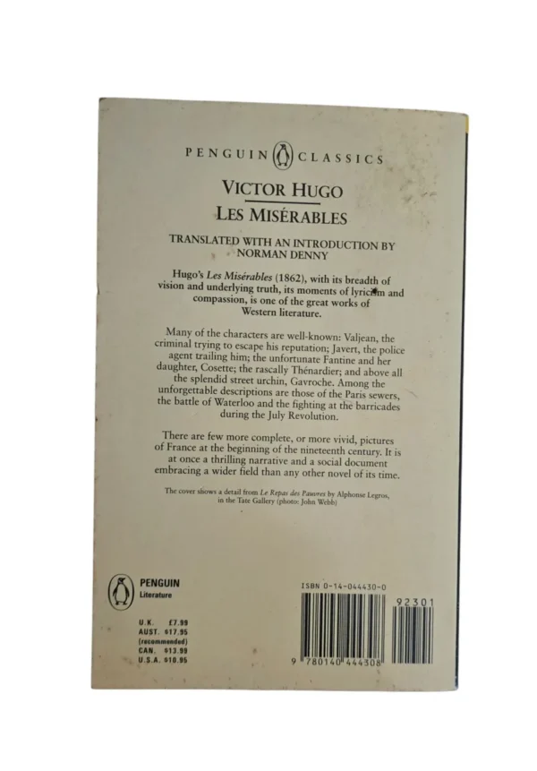 Les Misérables – Victor Hugo secondhand book