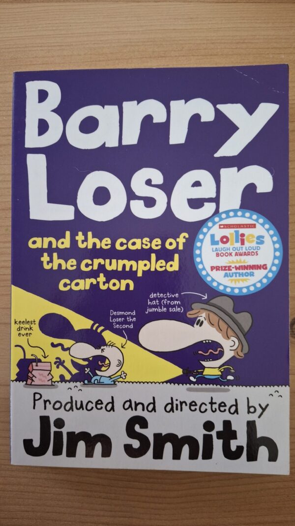 Barry Loser And The Case Of The Crumpled Carton – Jim Smith secondhand book