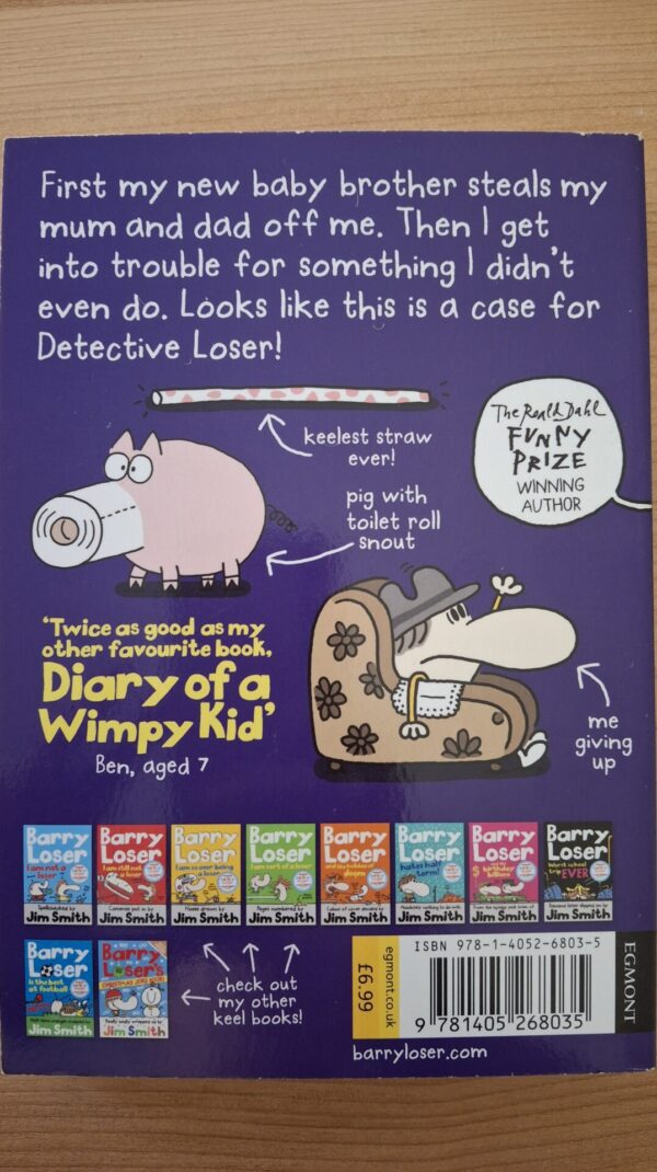Barry Loser And The Case Of The Crumpled Carton – Jim Smith secondhand book