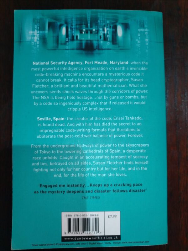 Digital Fortress – Dan Brown secondhand book