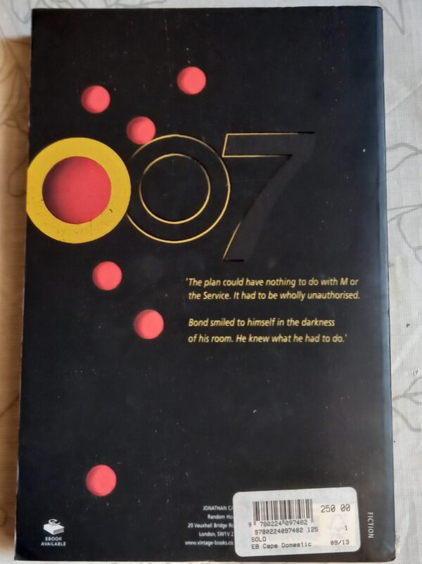 20250701_164103 Solo – William Boyd secondhand book