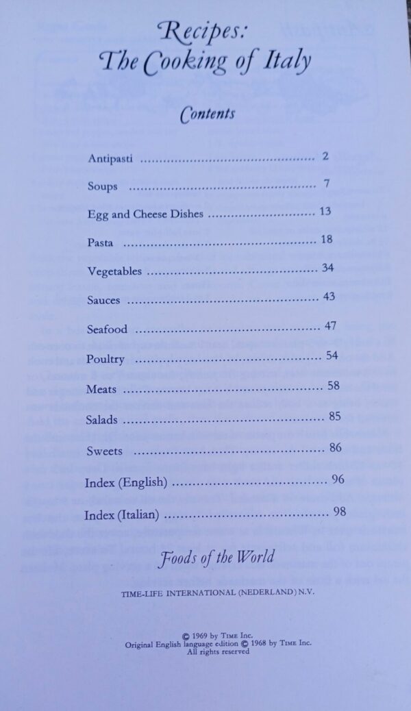 The Cooking Of Italy – Waverley Root secondhand book