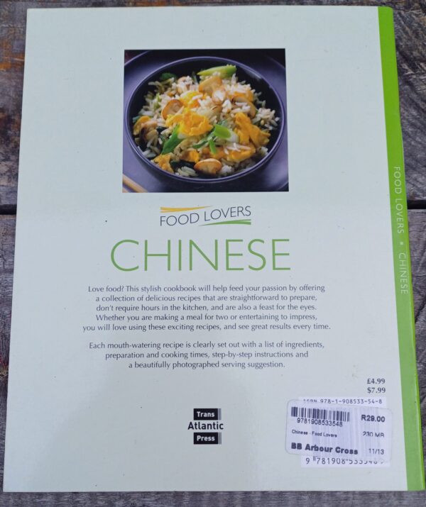 Food Lovers: Chinese – Rene Chan secondhand book