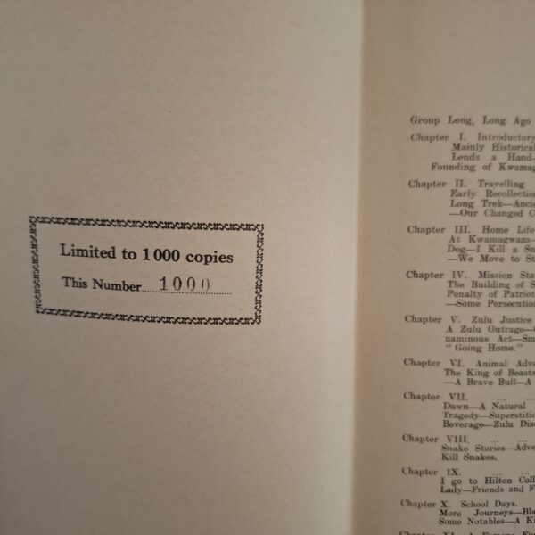 Long, Long Ago – RC Samuelson secondhand book