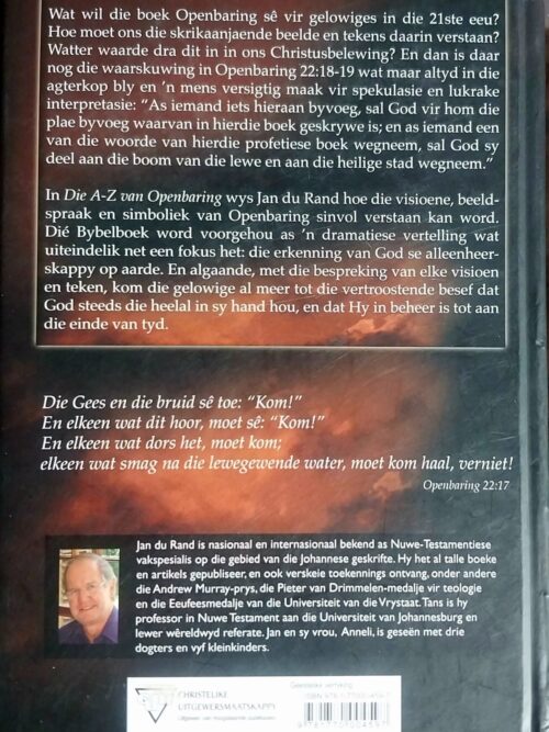 Die A-Z Van Openbaring – Jan Du Rand secondhand book