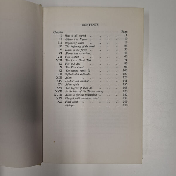 The Elephants Of Knysna – Nick Carter secondhand book