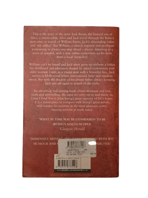 Until I Find You – John Irving secondhand book