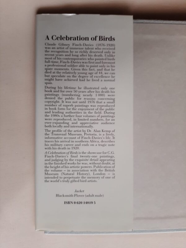 A Celebration Of Birds – C.G. Finch-Davies secondhand book