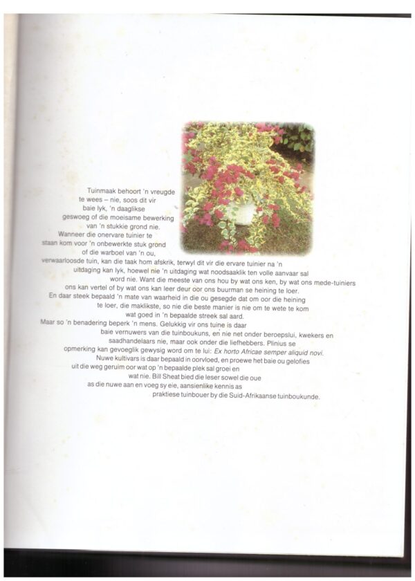 Die A-Z Van Tuinmaak In Suid-Afrika -- W. G. Sheat