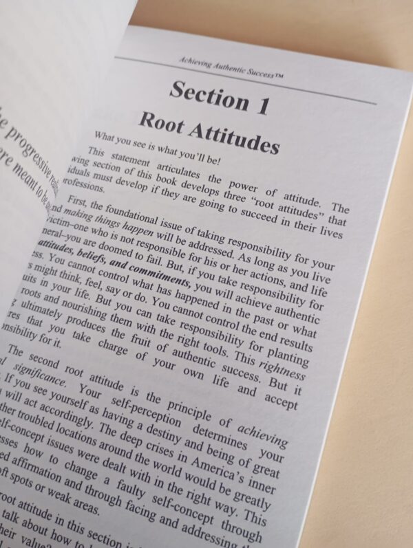 Achieving Authentic Success – Ron Jenson secondhand book