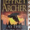 As The Crow Flies – Jeffrey Archer secondhand book
