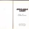 Available Light3 Available Light — Ellen Currie secondhand book