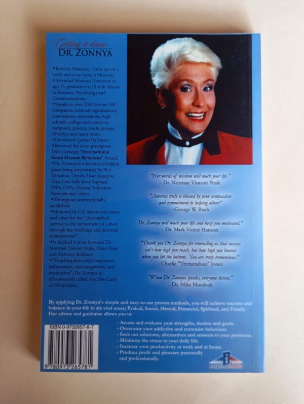 Balanced Living – Dr Zonnya secondhand book