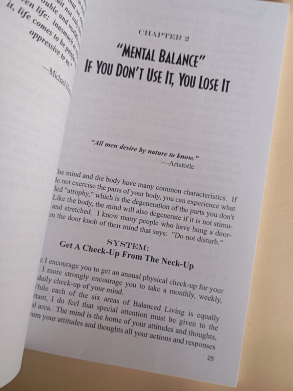 Balanced Living – Dr Zonnya secondhand book