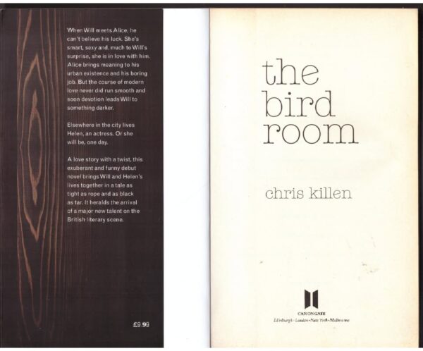 The Bird Room — Chris Killen secondhand book