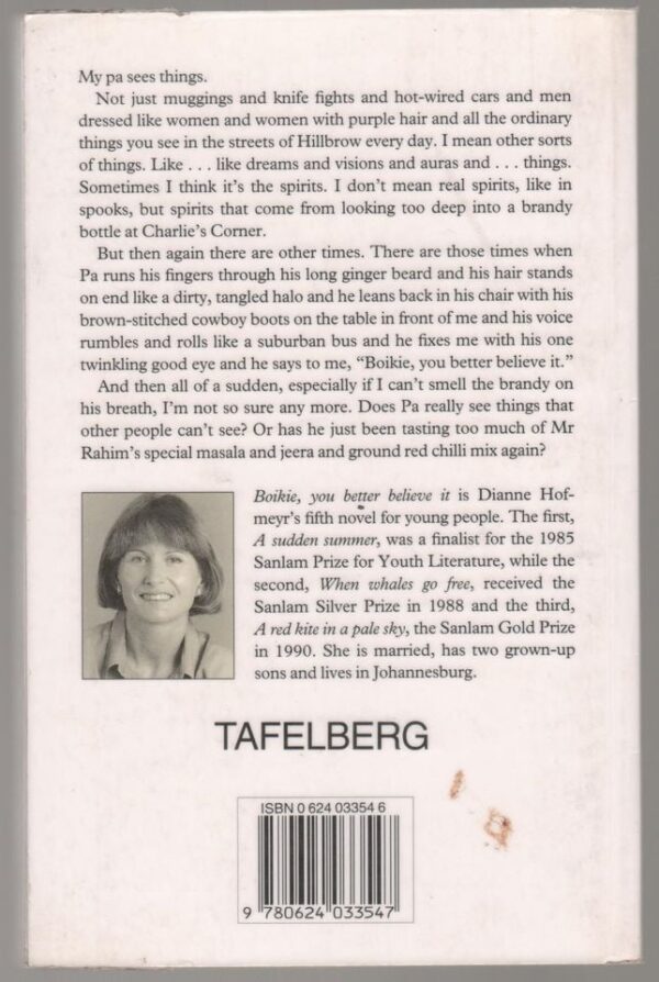 Boikie, You Better Believe it -- Dianne Hofmeyr2 Boikie, You Better Believe it — Dianne Hofmeyr secondhand book
