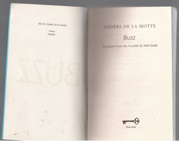 Buzz — Anders De La Motte secondhand book