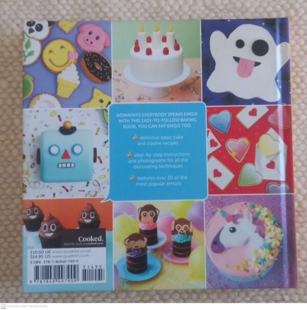 Cakemoji: Recipes & Ideas For Sweet-Talking Treats — Jenni Powell secondhand book