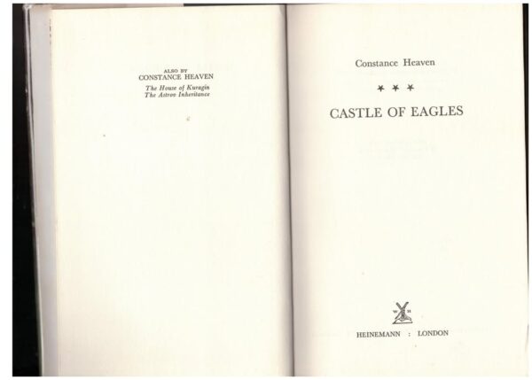 Castle Of Eagles — Constance Heaven secondhand book
