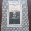 A Choice Of Shakespeare’s Verse — Ted Hughes secondhand book