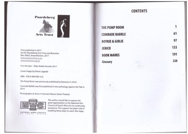 Collected Plays4 Collected Plays: 2009 – 2017 — Allan Kolski Horwitz secondhand book