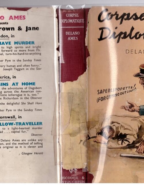 Corpse Diplomatique: A Jane And Dagobert Brown Mystery — Delano Ames secondhand book