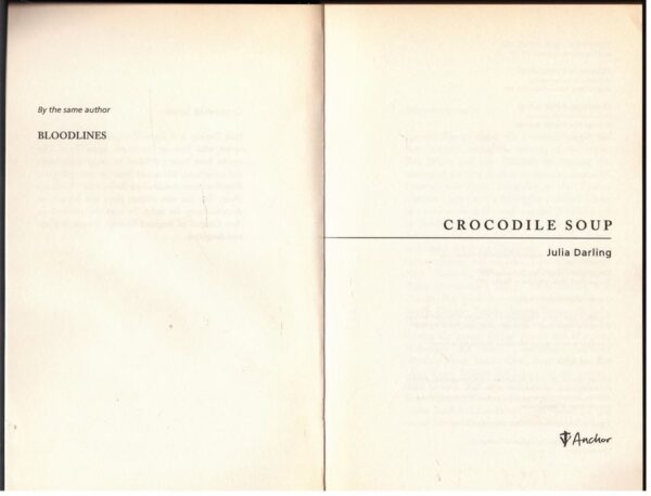 Crocodile Soup4 Crocodile Soup — Julia Darling secondhand book