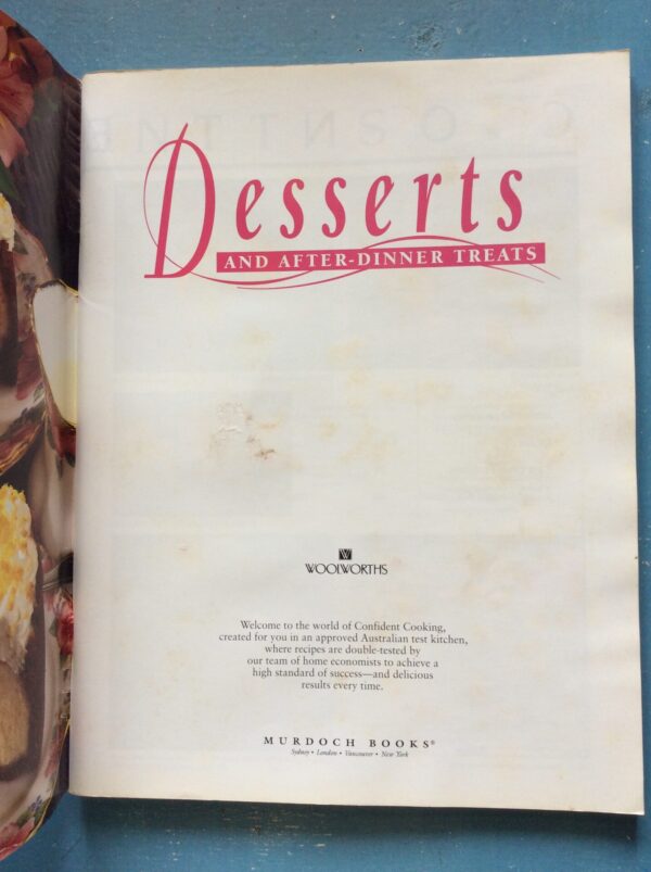 Desserts And After-Dinner Treats – Family Circle secondhand book