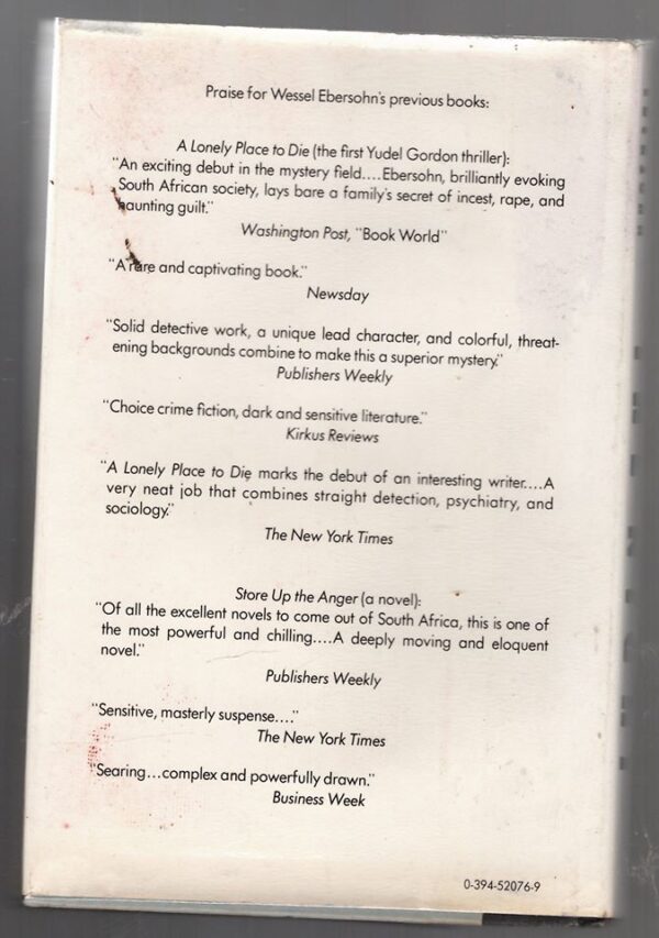 Divide The Night – Wessel Ebersohn secondhand book