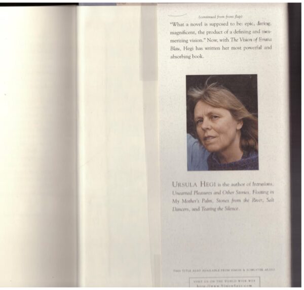 The Vision Of Emma Blau -- Ursula Hegi