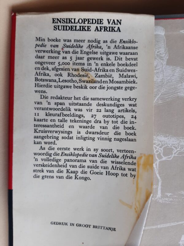 Ensiklopedie Van Suidelike Afrika – Eric Rosenthal secondhand book