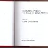 Essential Poems (To Fall in Love With) — Daisy Goodwin secondhand book