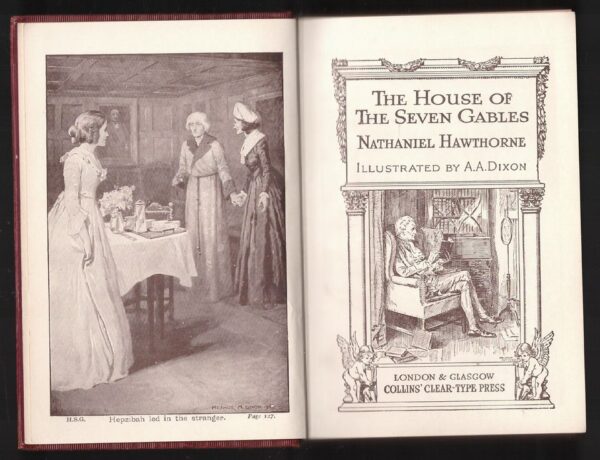 House of the Seven Gables2 The House Of The Seven Gables – Nathaniel Hawthorne secondhand book