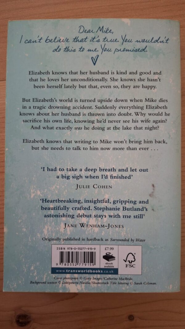Letters To My Husband – Stephanie Butland secondhand book